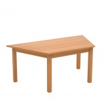 Trapeztisch, 140x70 cm (B/T), 59 cm hoch, 
